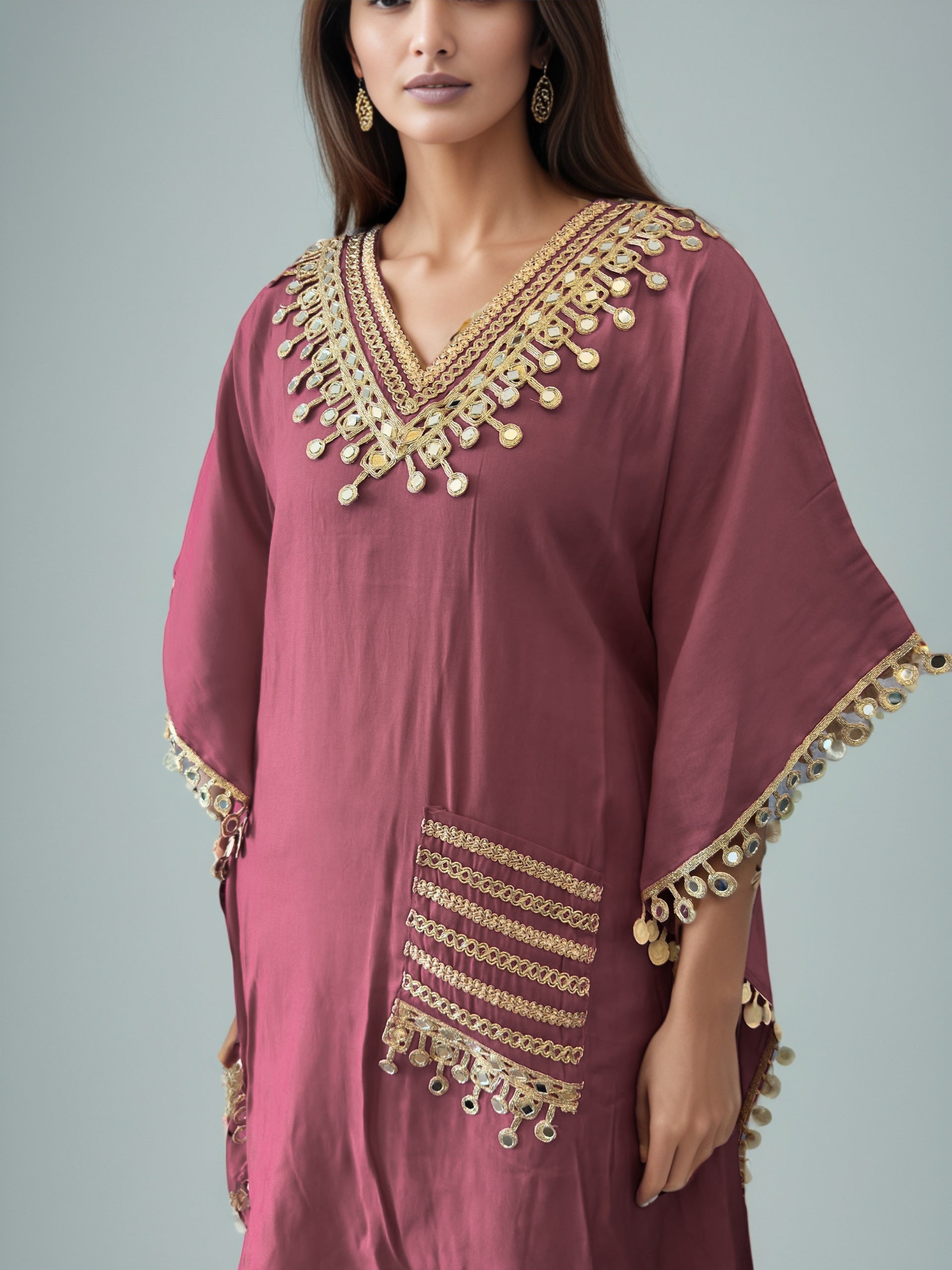 (Mauve) Festive Coord