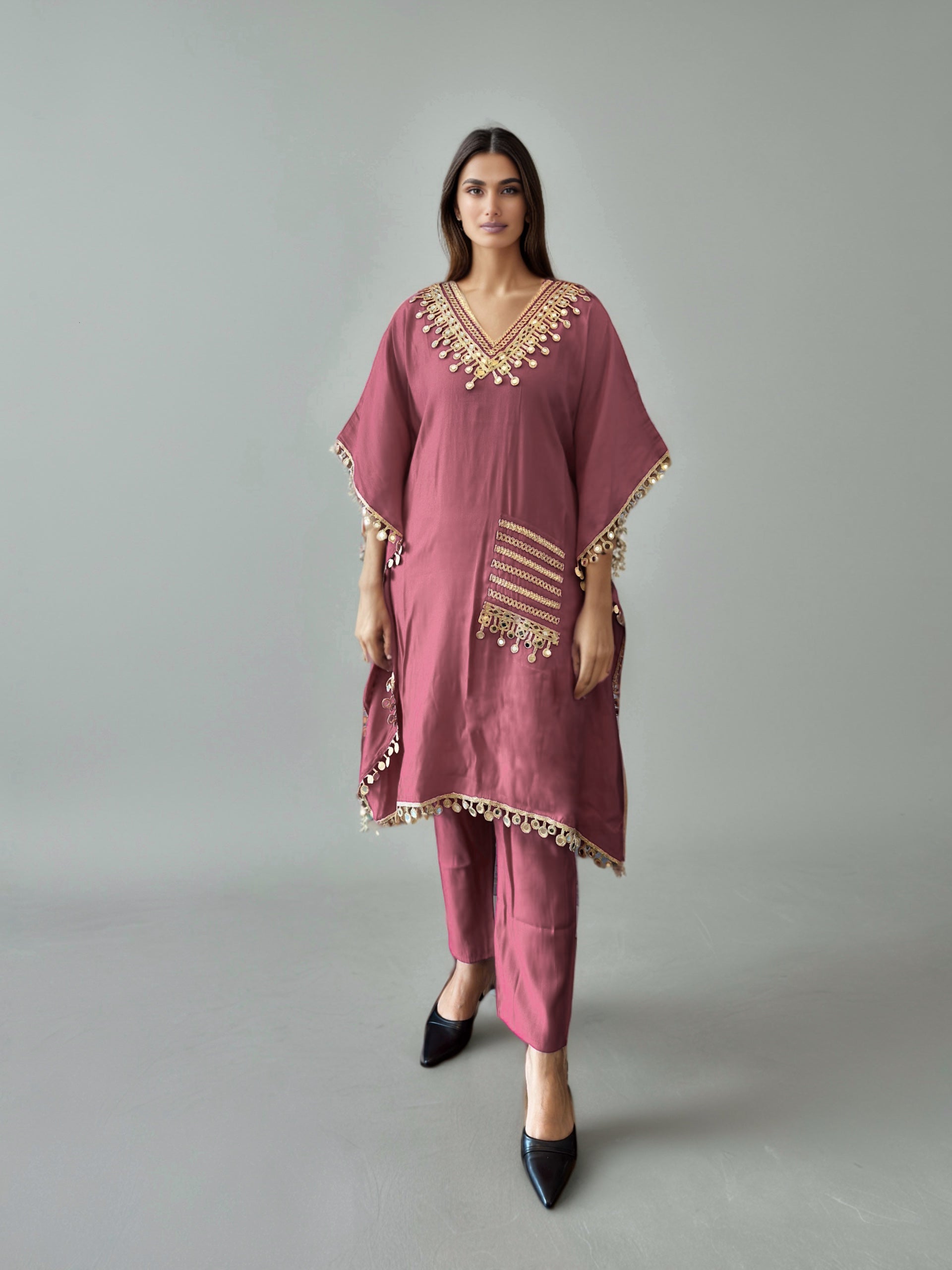 (Mauve) Festive Coord