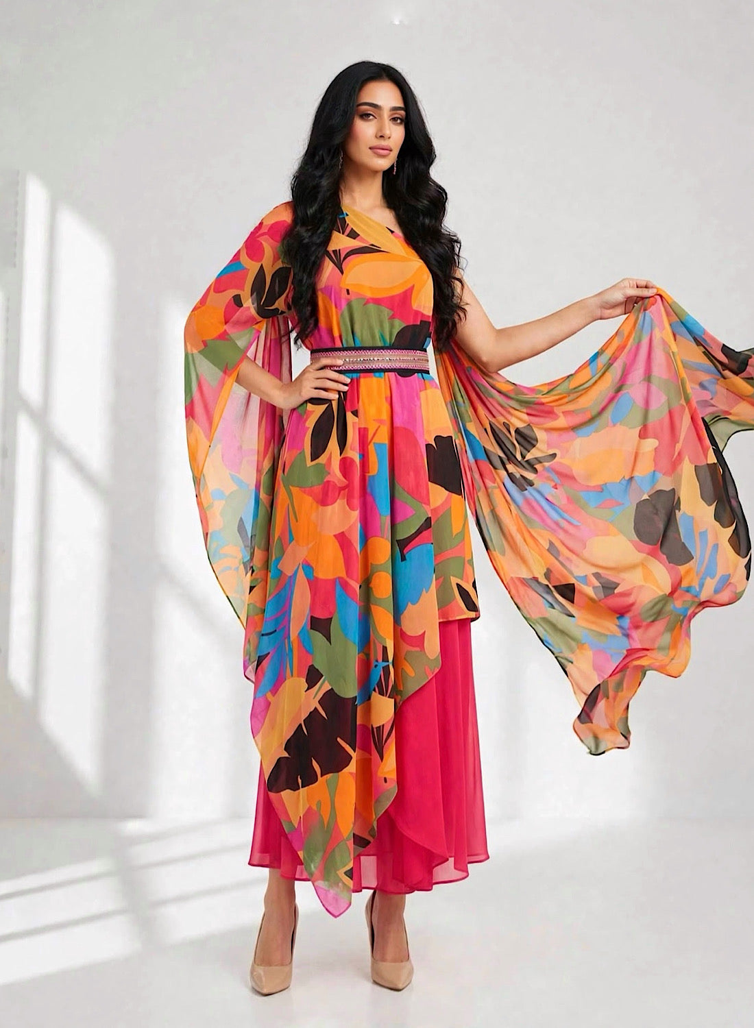 Rawnaq drape dress