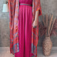 Pink kaftan set