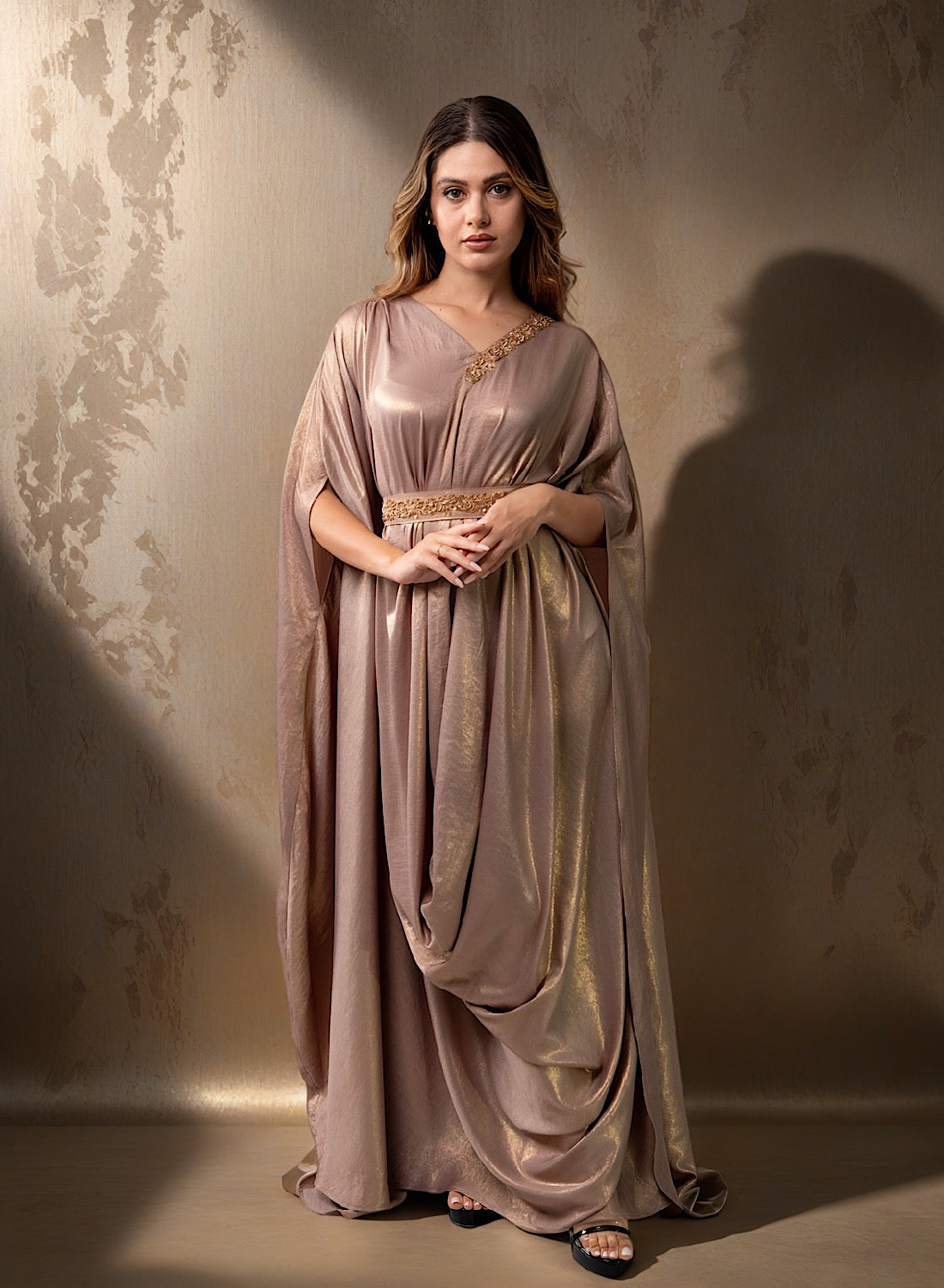 Shimmer Drama Drape