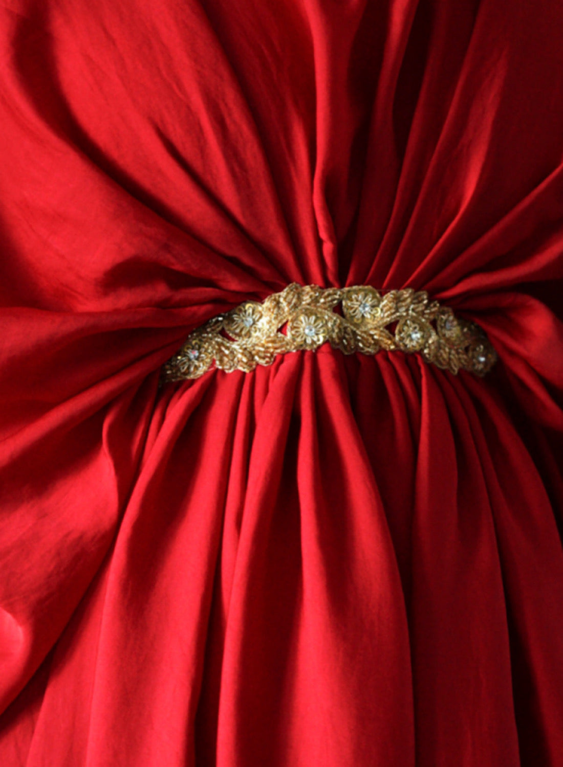 Kaftan in red
