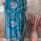 Kaftan blue dress