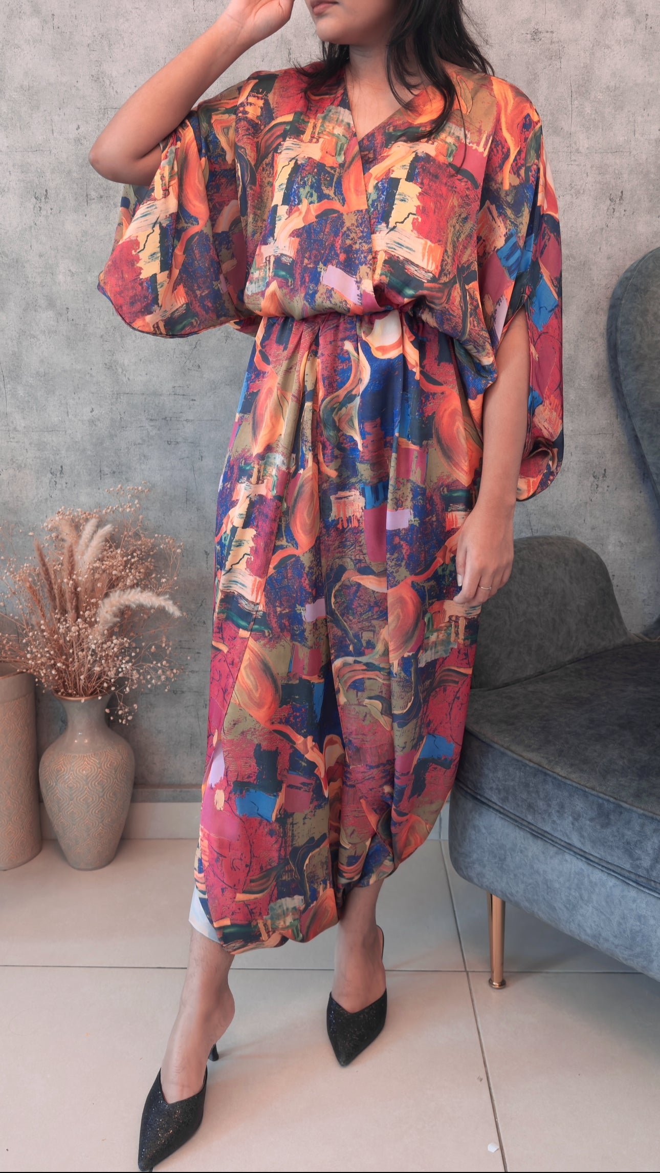 Drape jumpsuit