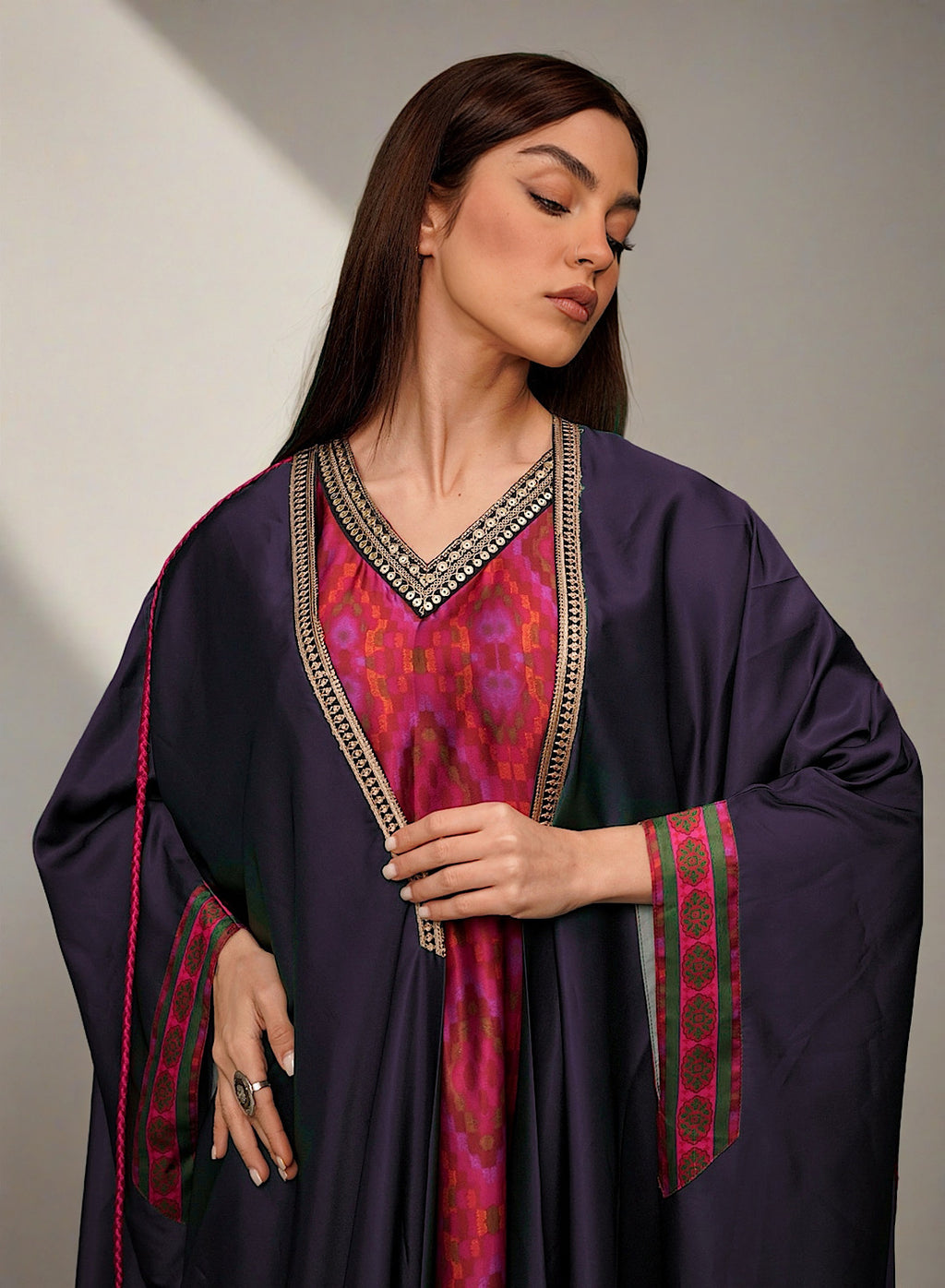 Manzare kaftan set