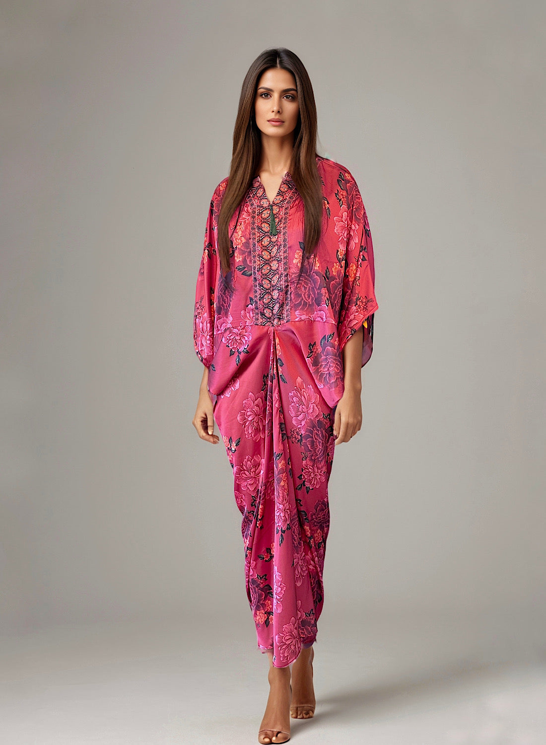 Floral kaftan