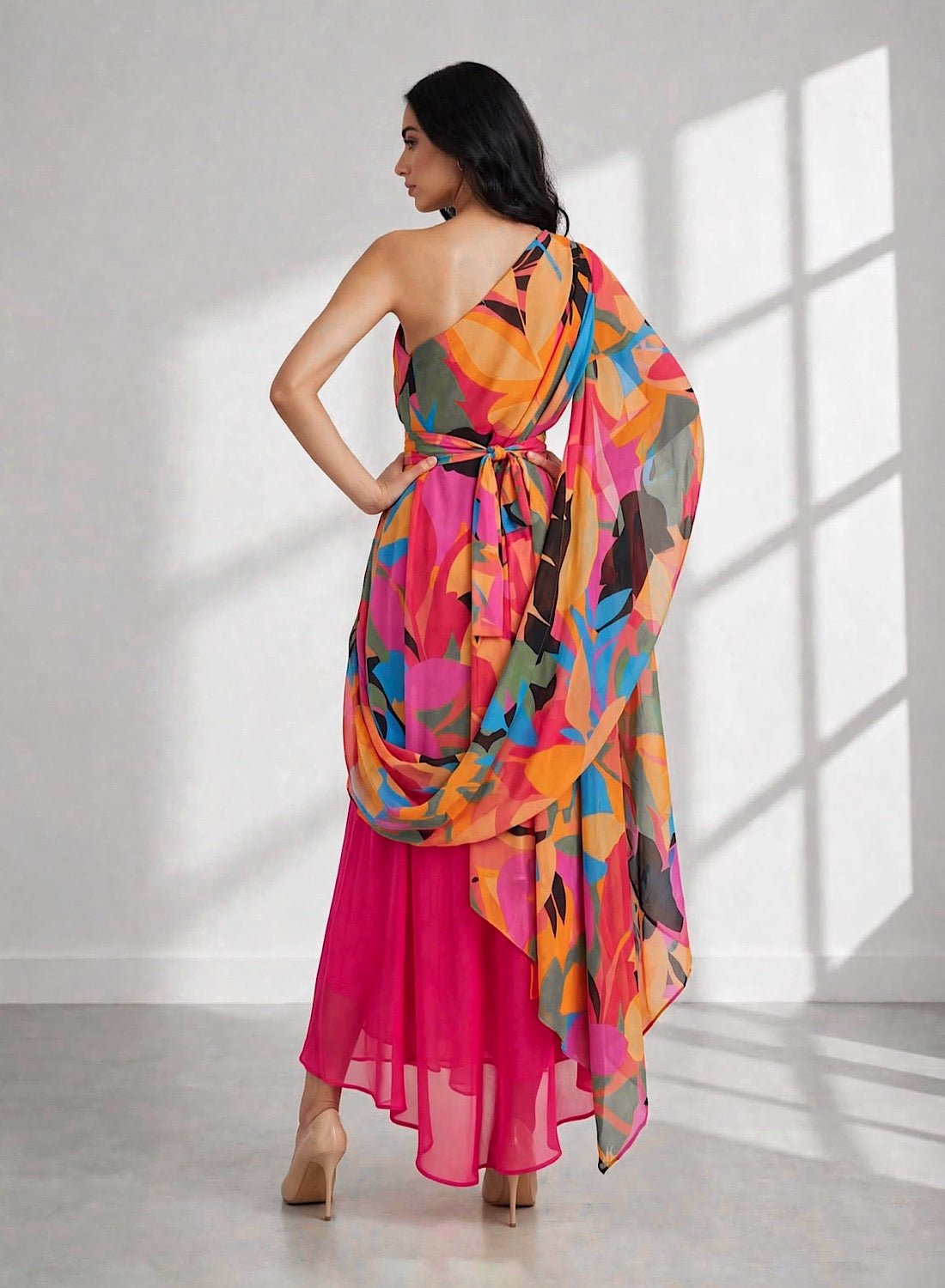 Rawnaq drape dress