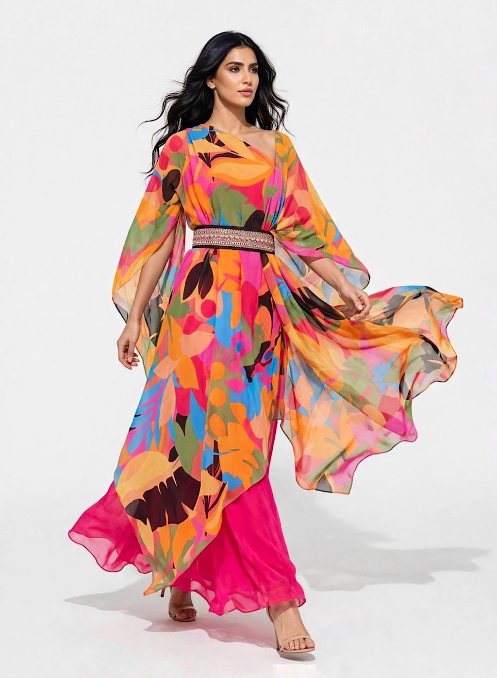 Rawnaq drape dress