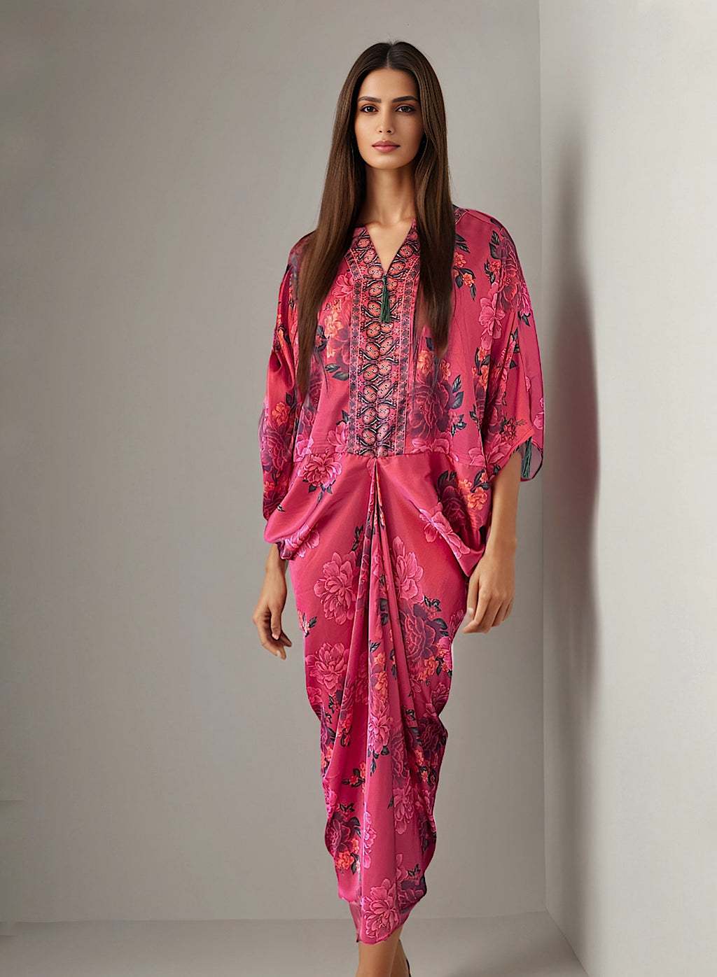 Floral kaftan
