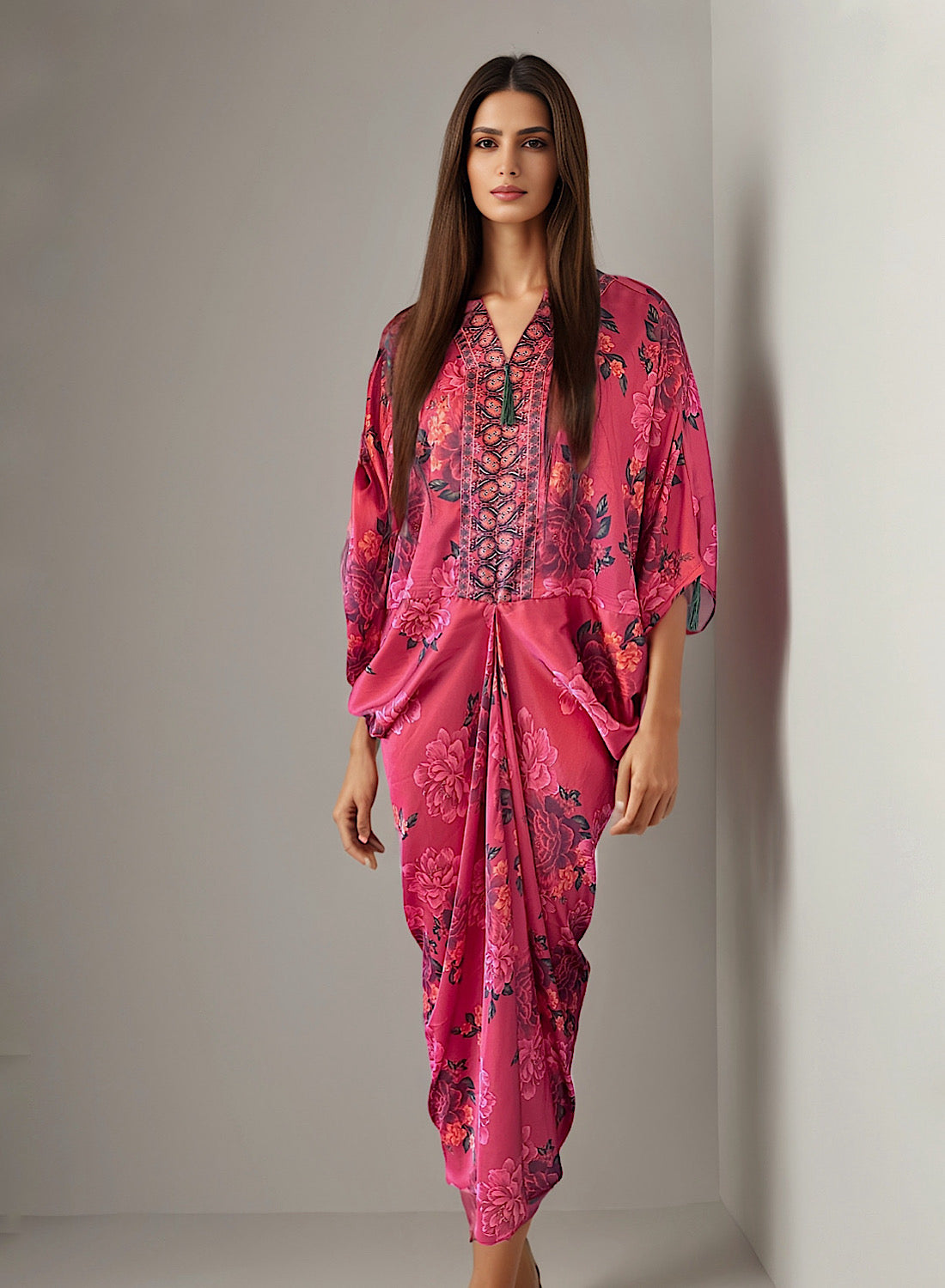 Floral kaftan