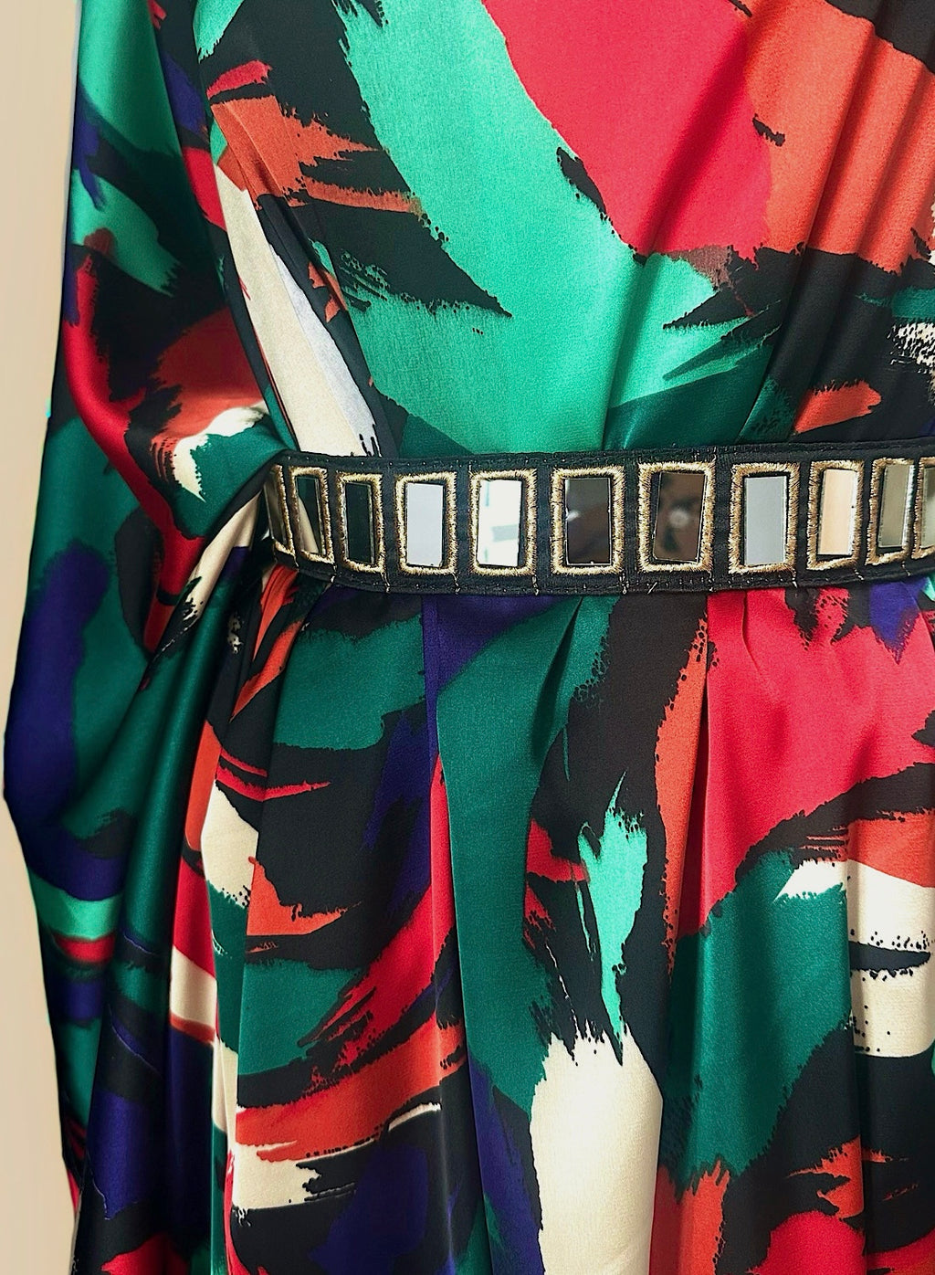 Multiprint Dress set