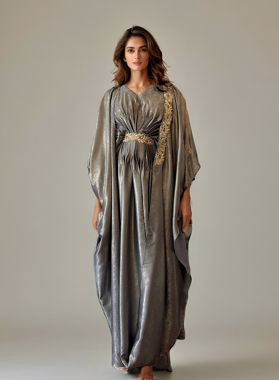 Shimmer drape