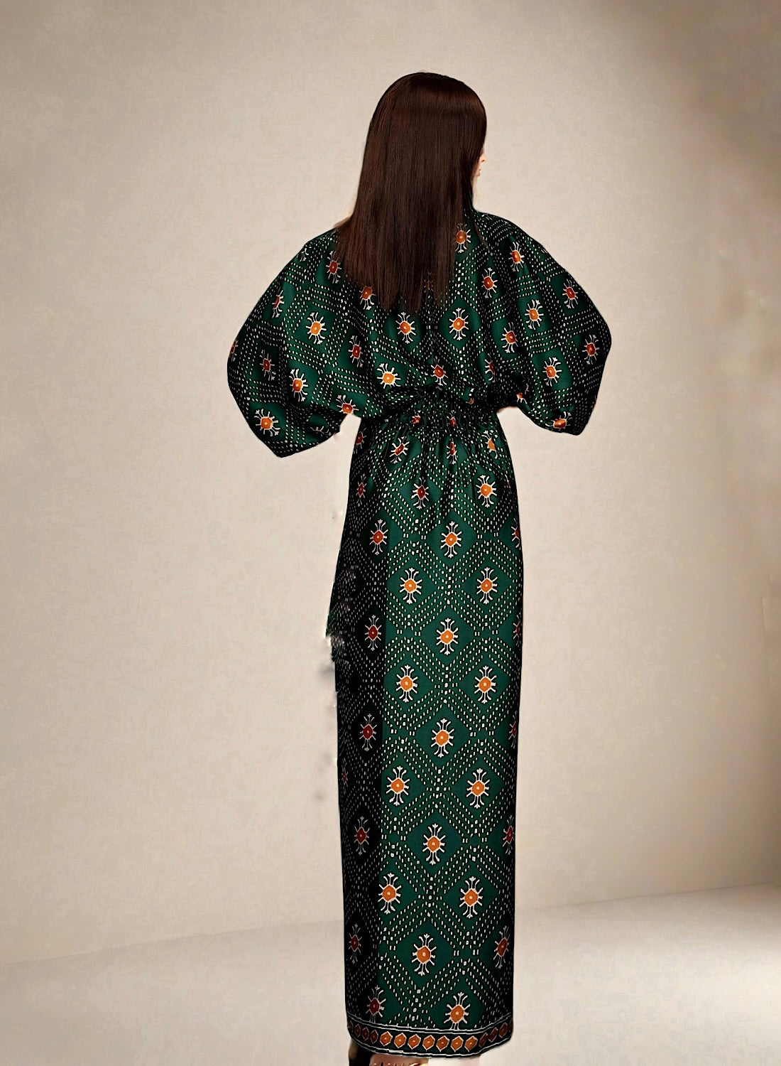 Naqsh pleat (green)