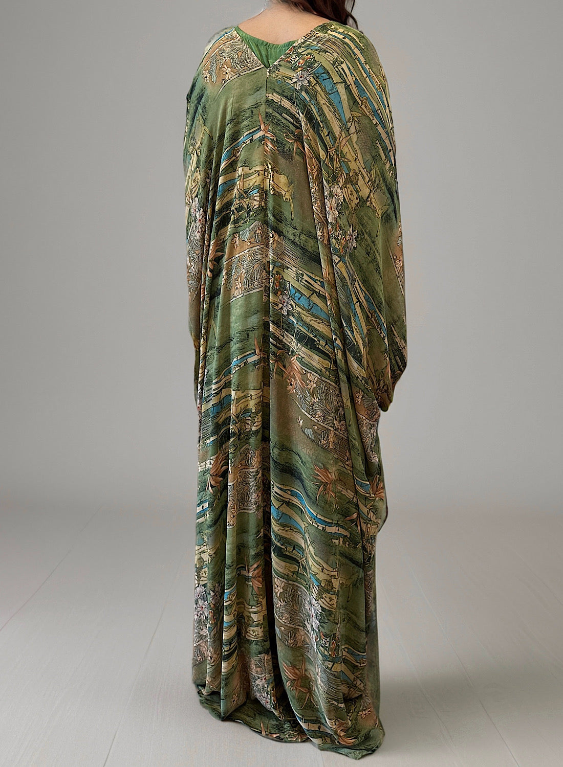 Verde kaftan set