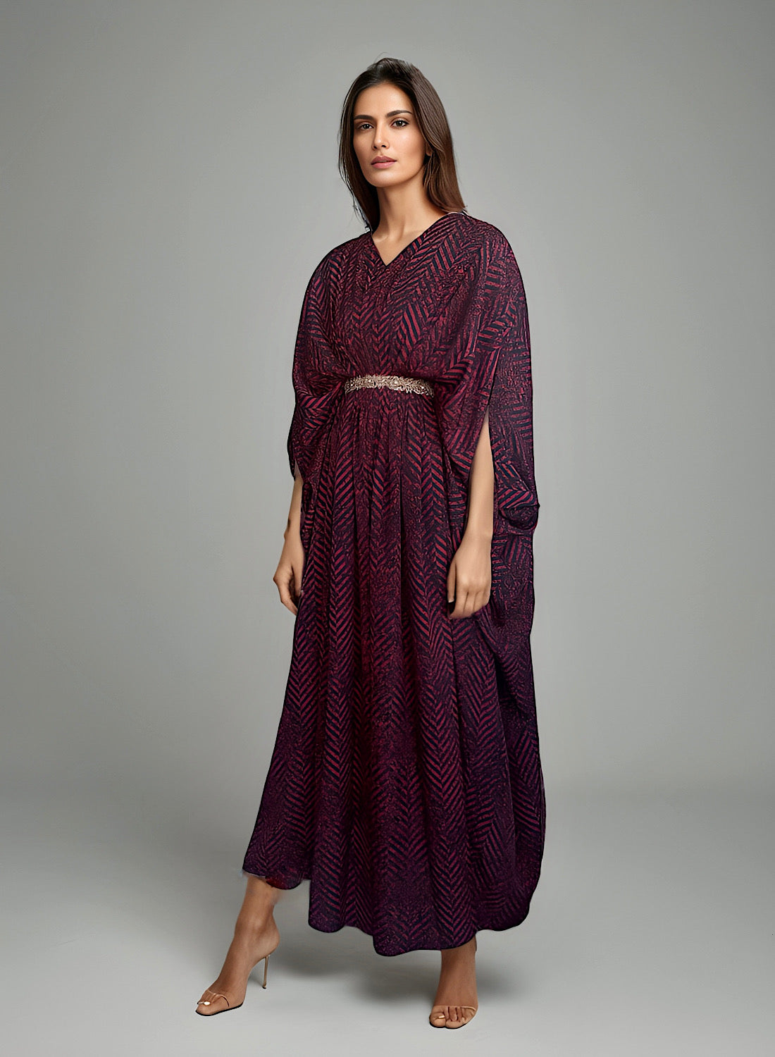 Printed kaftan