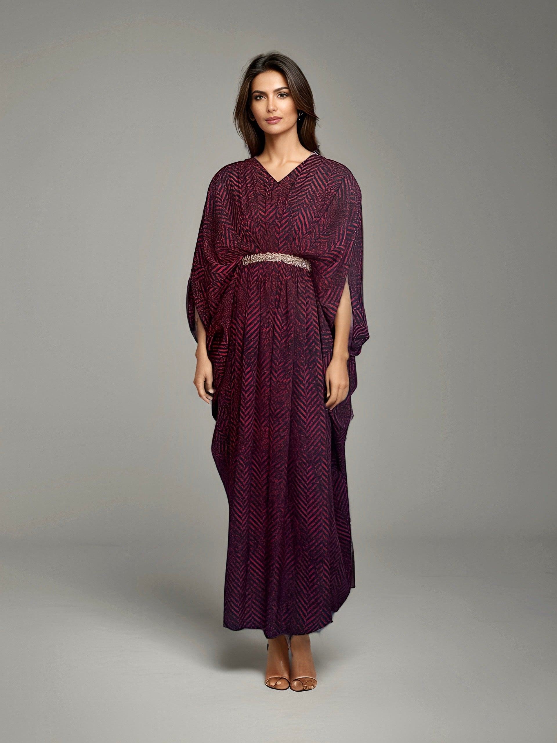 Printed kaftan