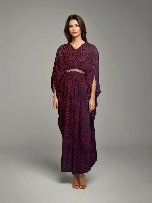 Printed kaftan