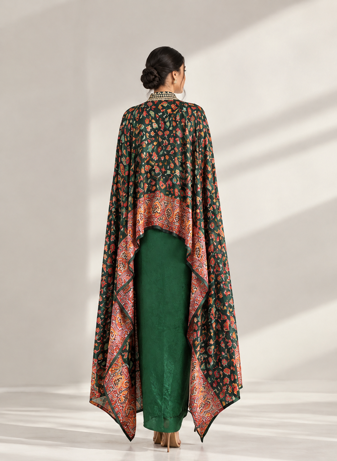 Green kaani set