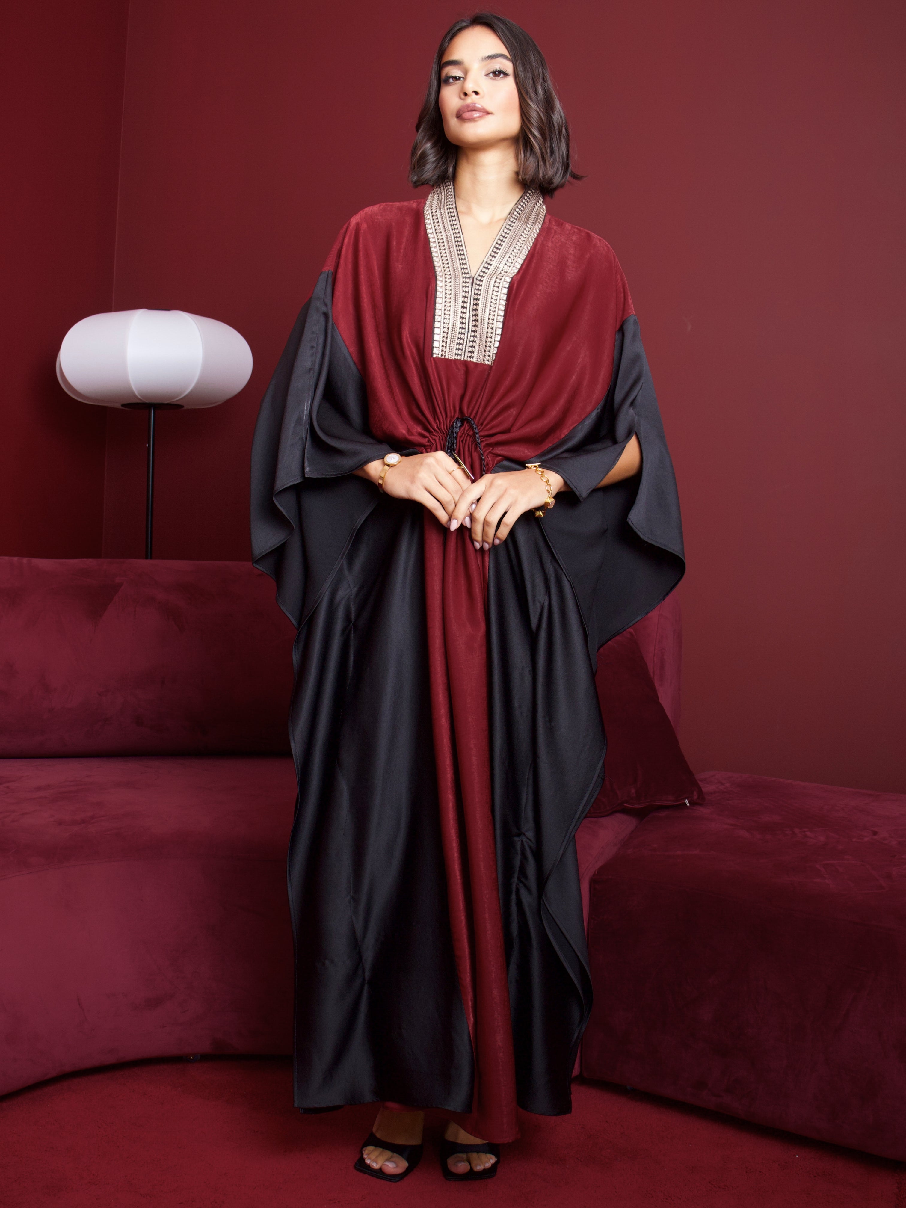 Dual shade Kaftan