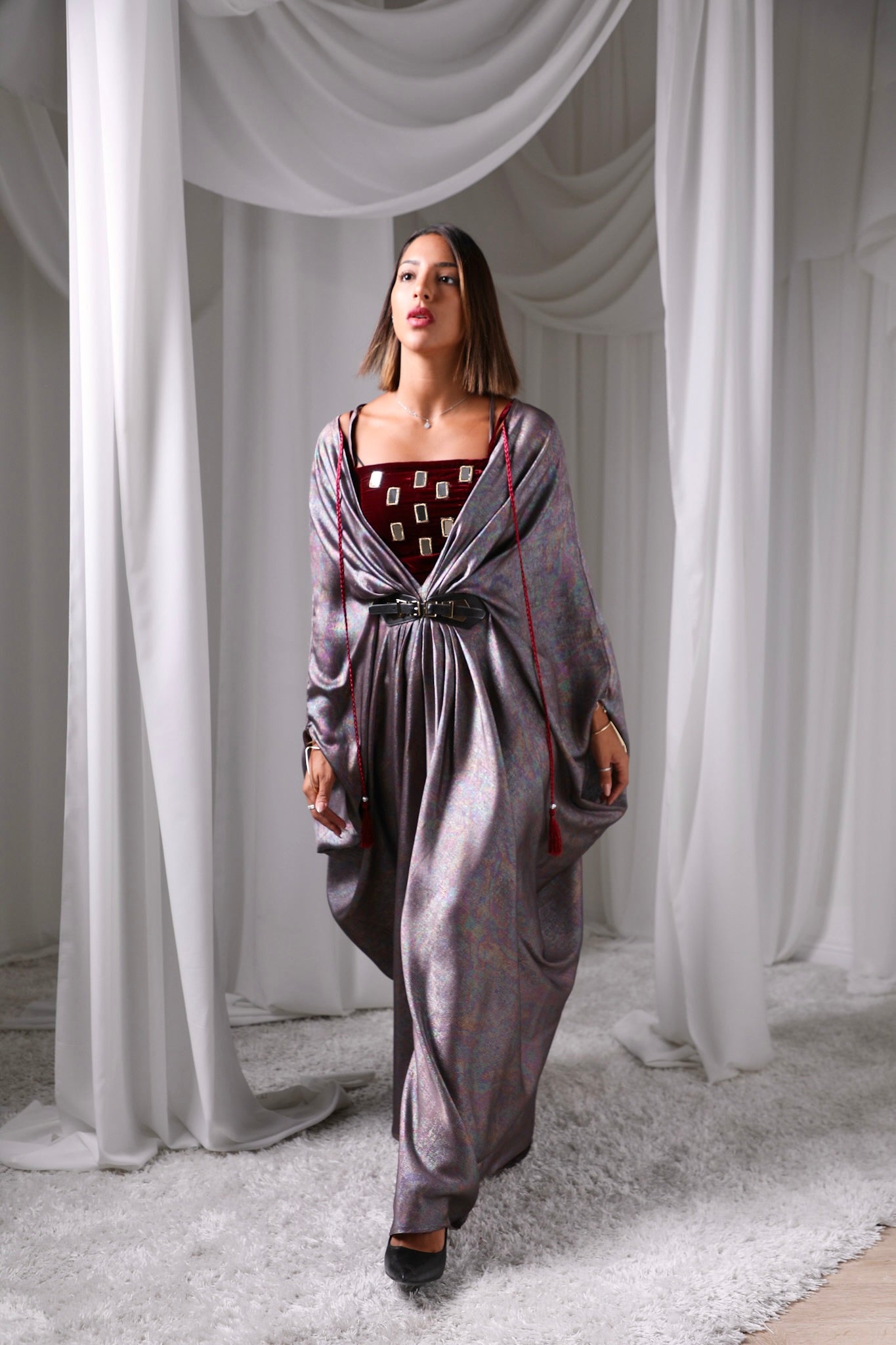 Moonlit Kaftan set