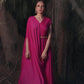 Pink signature drape