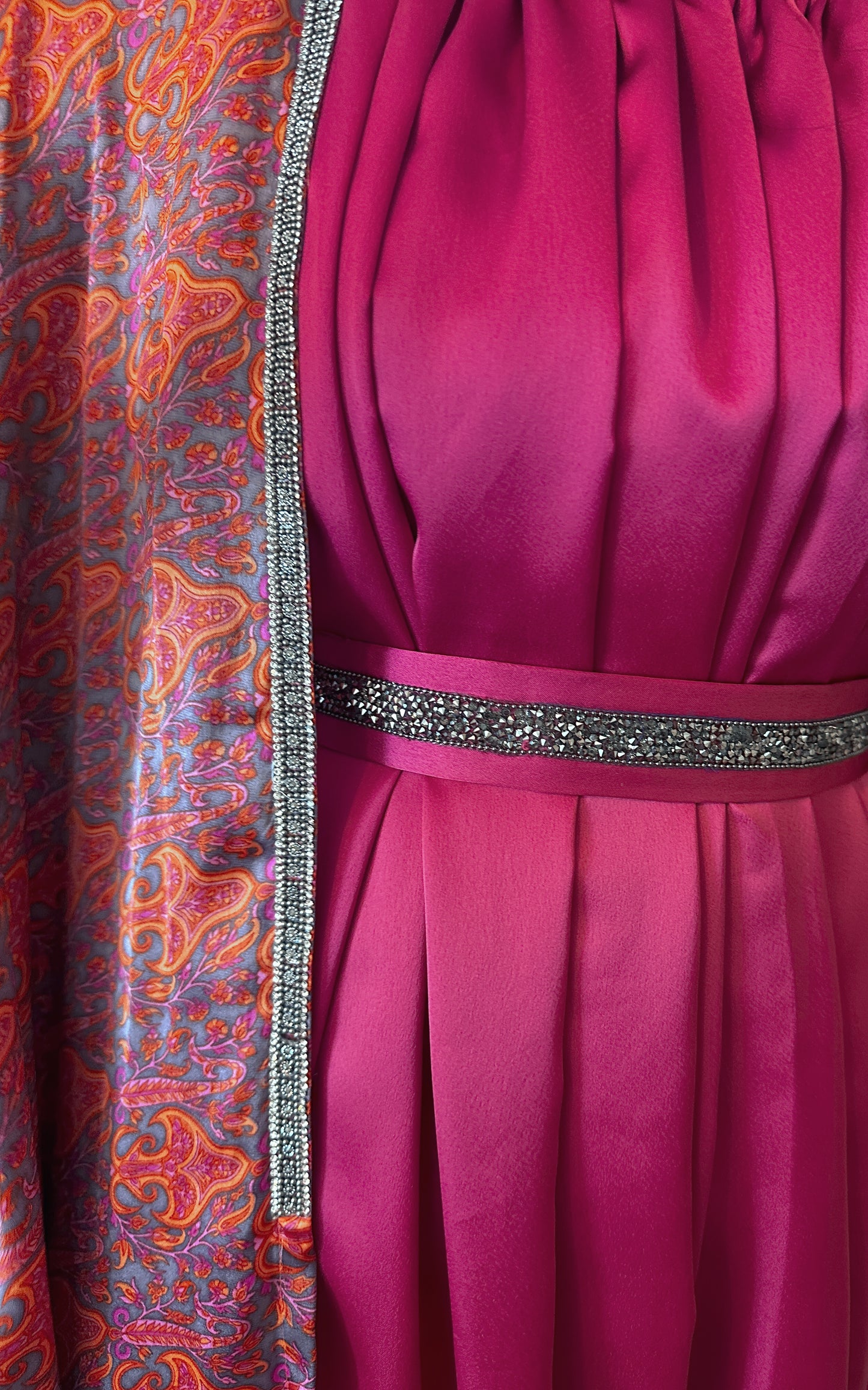 Pink kaftan set