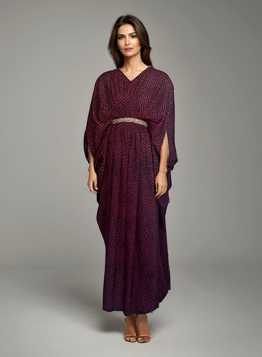 Printed kaftan