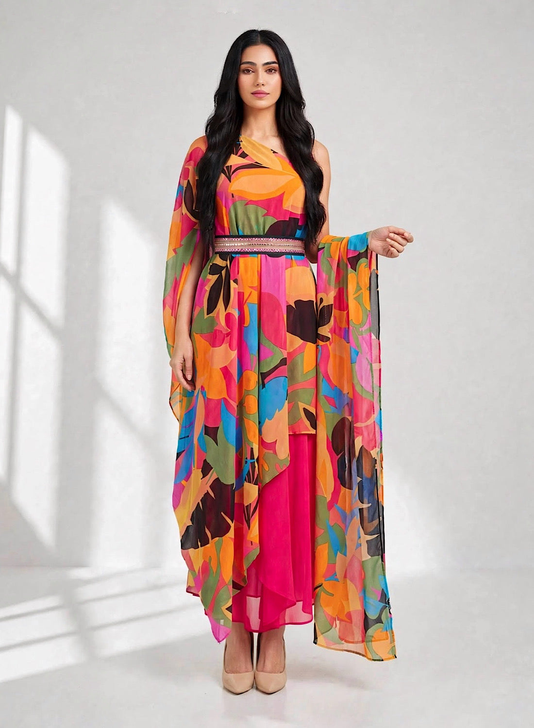 Rawnaq drape dress