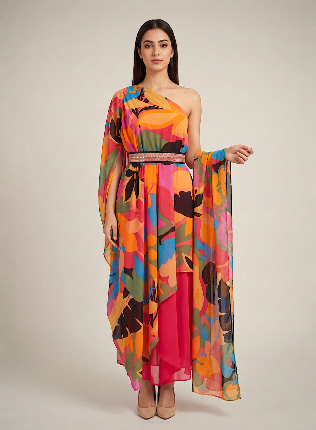 Rawnaq drape dress