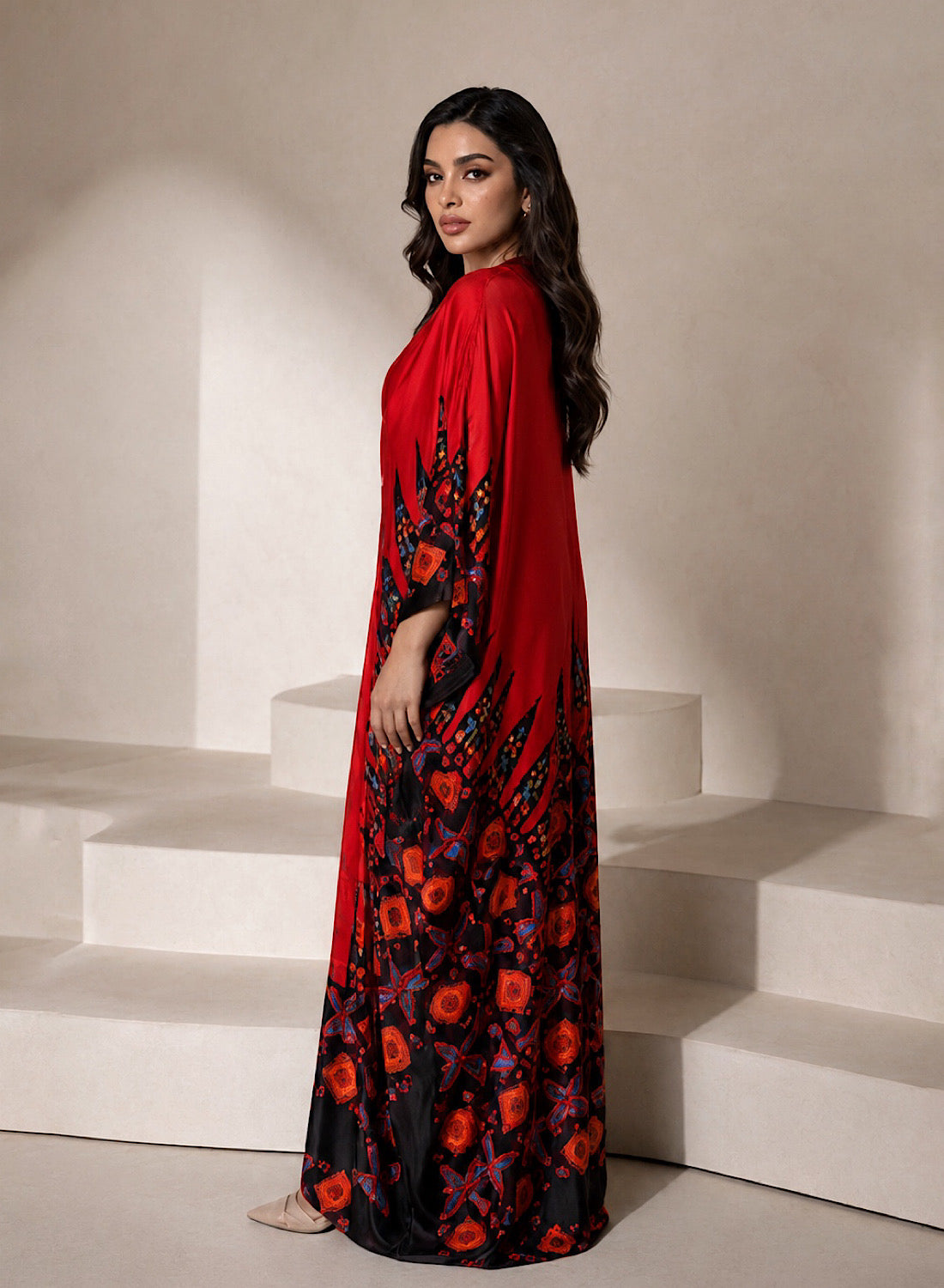Ankara red kaftan