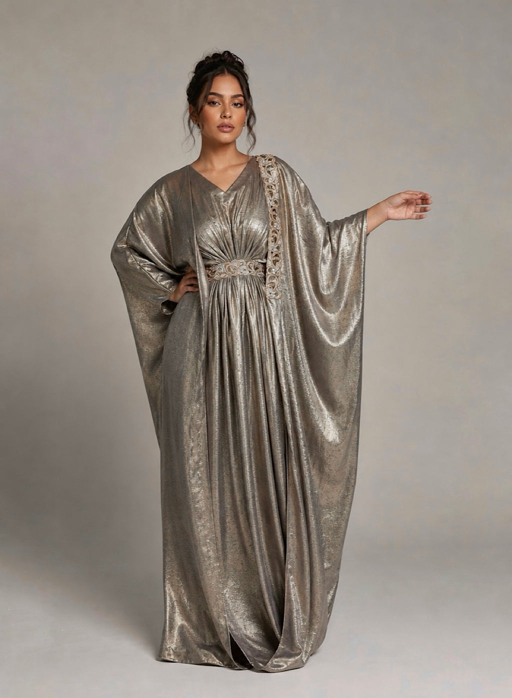 Lujain Drape kaftan