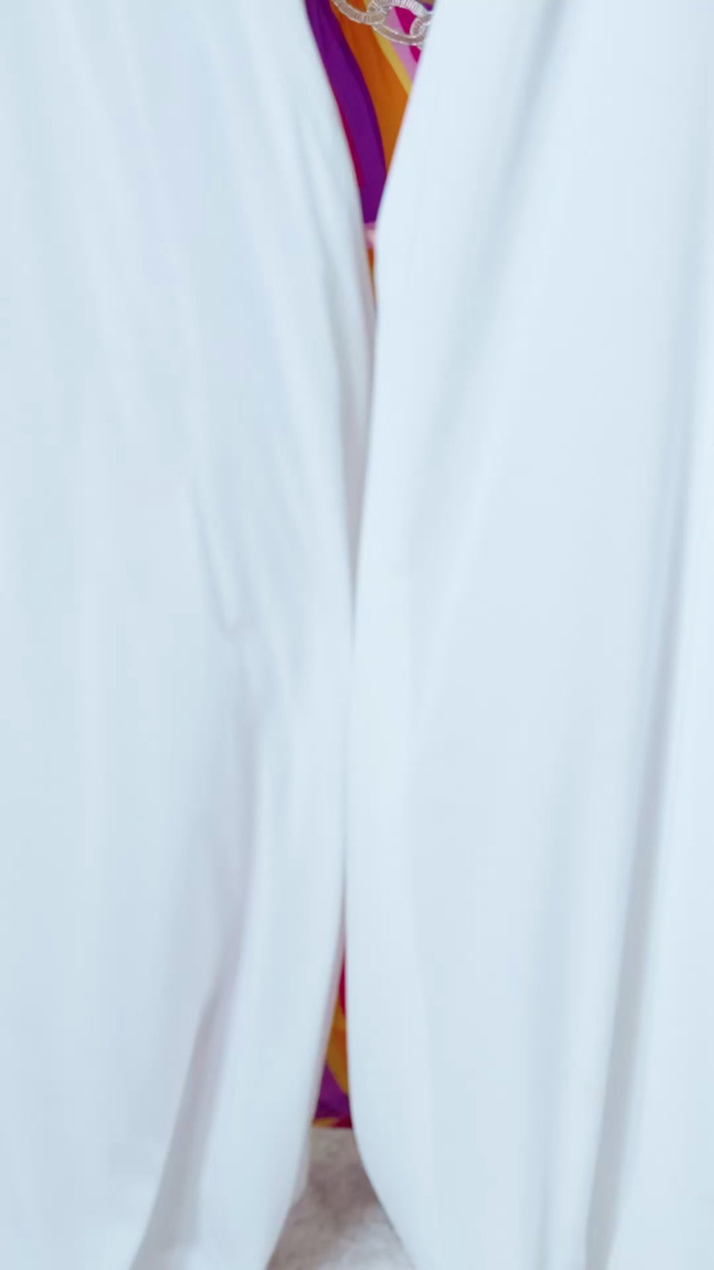 Huescape pleat dress