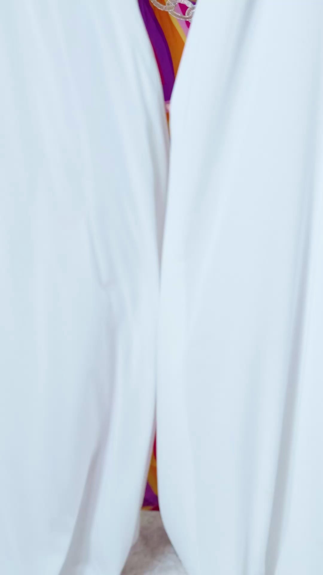 Huescape pleat dress