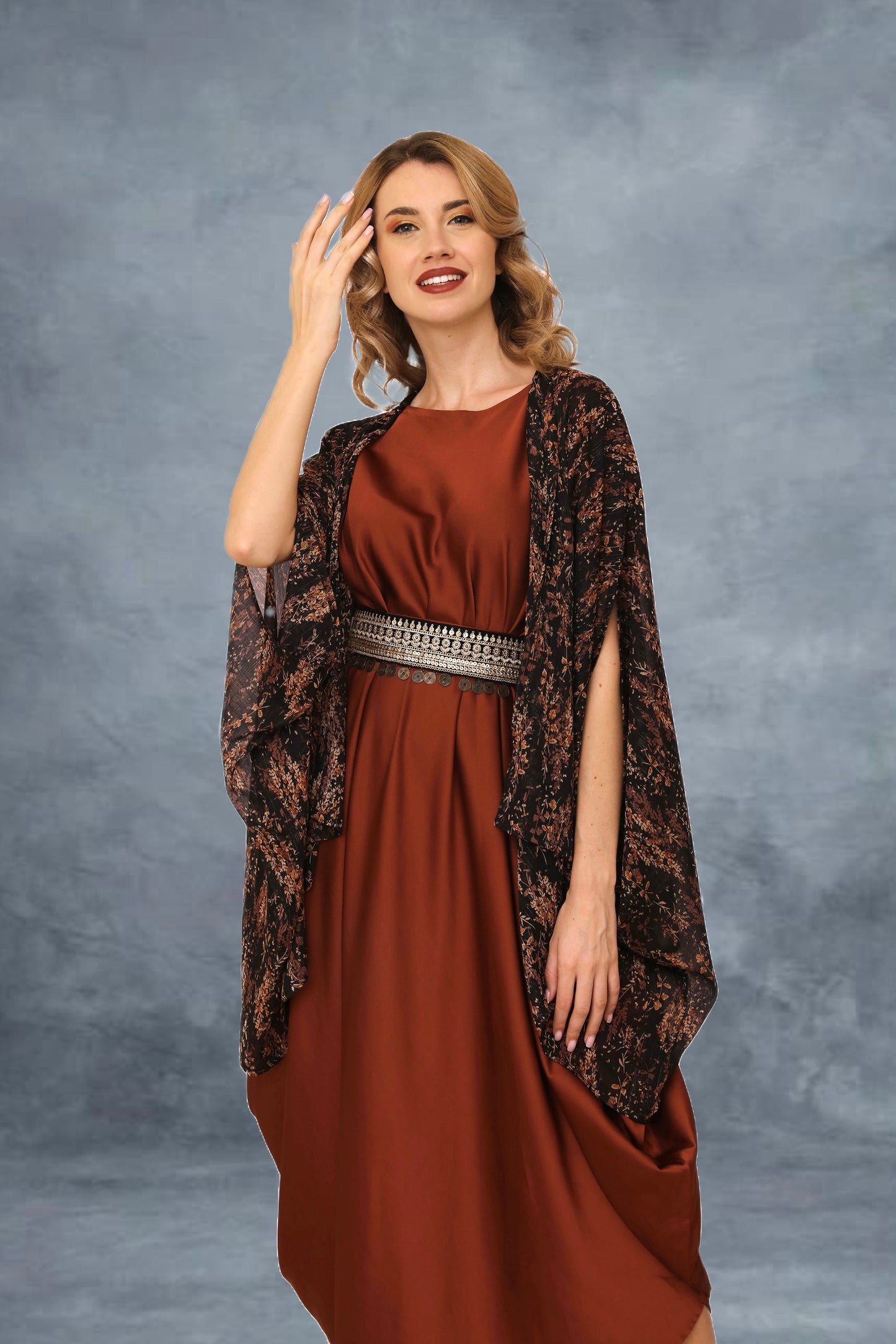 Amber drape set